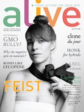 alive magazine cover alive magazine cover Writing & Media
